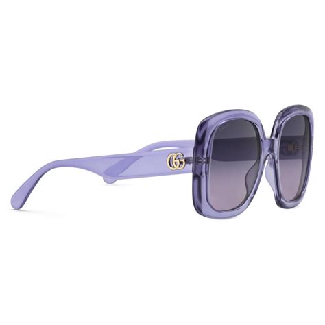 purple gucci eyeglasses|Gucci sunglasses purple frame.